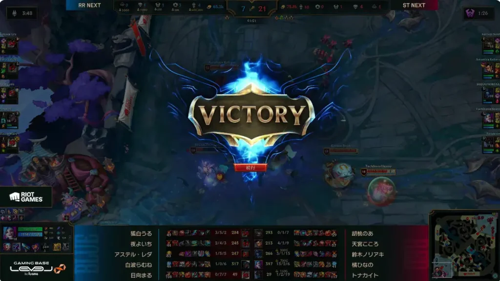 ltk day1の結果 RR vs ST(next)