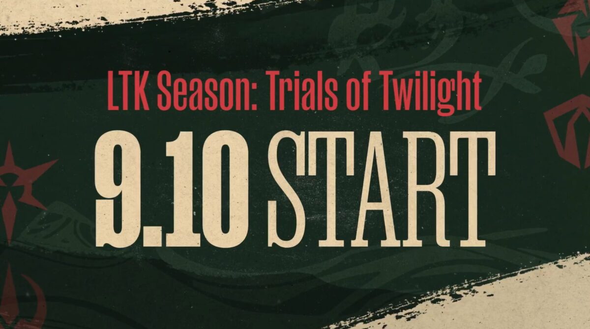 LTK Season:Trials of Twilight(シーズン: 黄昏の試練)のサムネイル