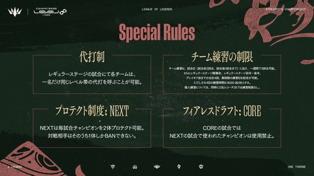 ltk_totのスペシャルルール
