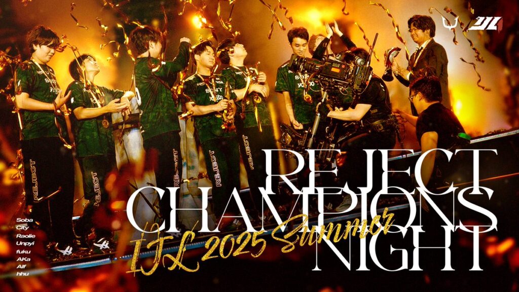 TGS2025 REJECTブース IdentityV REJECT CHAMPIONS NIGHT